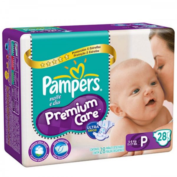 Fralda Pampers - Premium Care